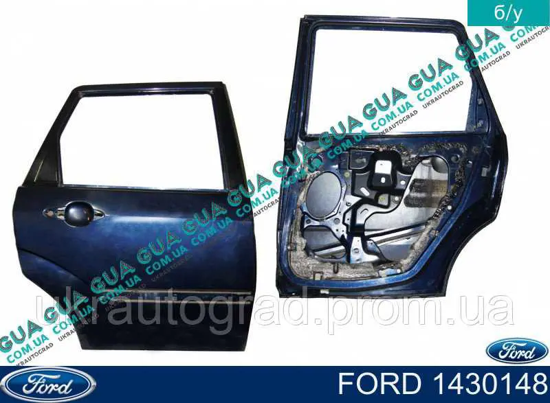 Двері задні, праві Ford Focus 1 (DNW) (Форд Фокус)