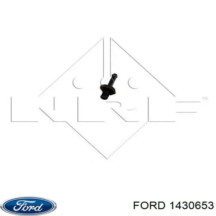Радіатор 1430653 Ford
