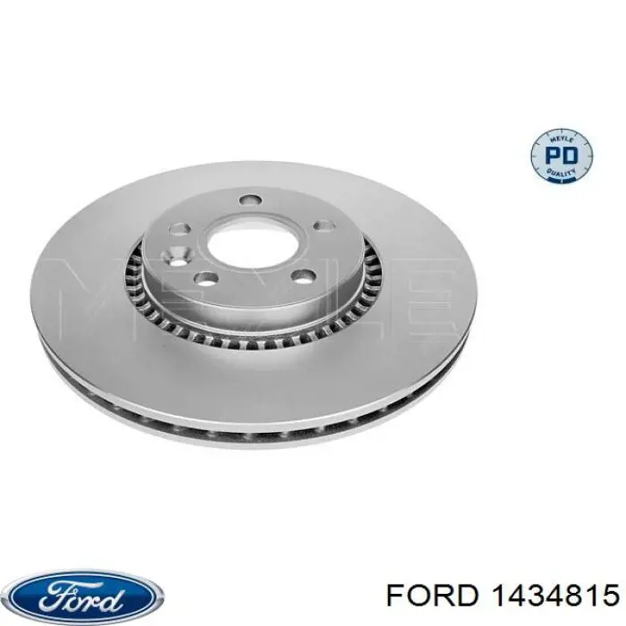 Диск гальмівний передній 1434815 Ford