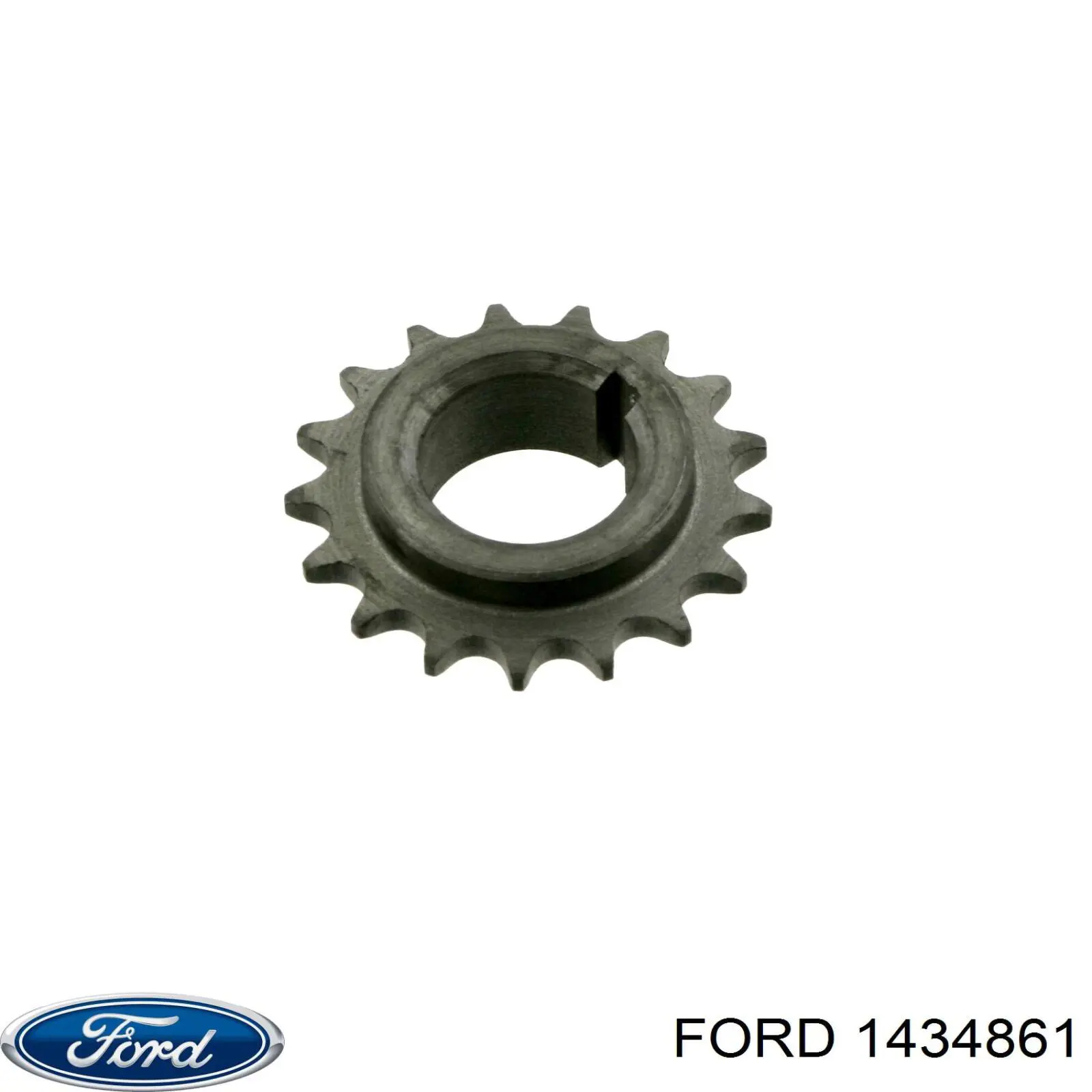 1434861 Ford зірка-шестерня приводу коленвалу двигуна
