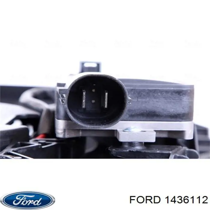 Дифузор радіатора охолодження, в зборі з двигуном і крильчаткою Ford 1436112 ціна, від 145.13 USD