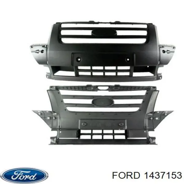 Купити 1437153 Ford Бампер передній, центральна частина