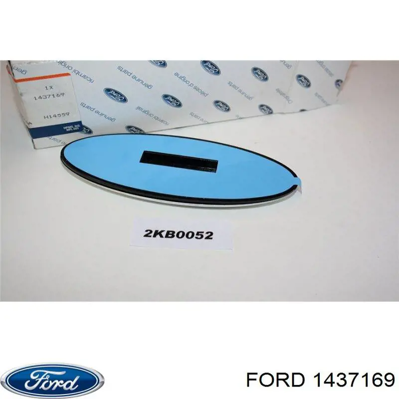 Емблема решітки радіатора Ford Fiesta COURIER (F3L, F5L) (Форд Фієста)