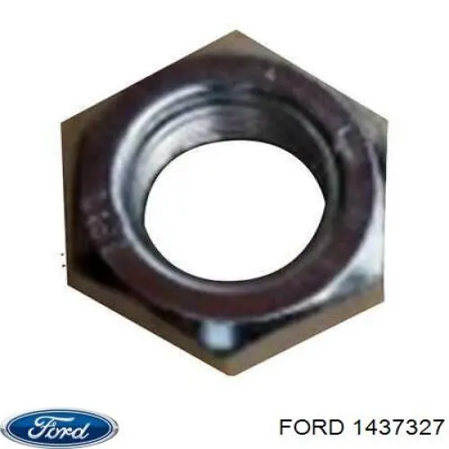 1437327 Ford Бампер передній, ліва частина