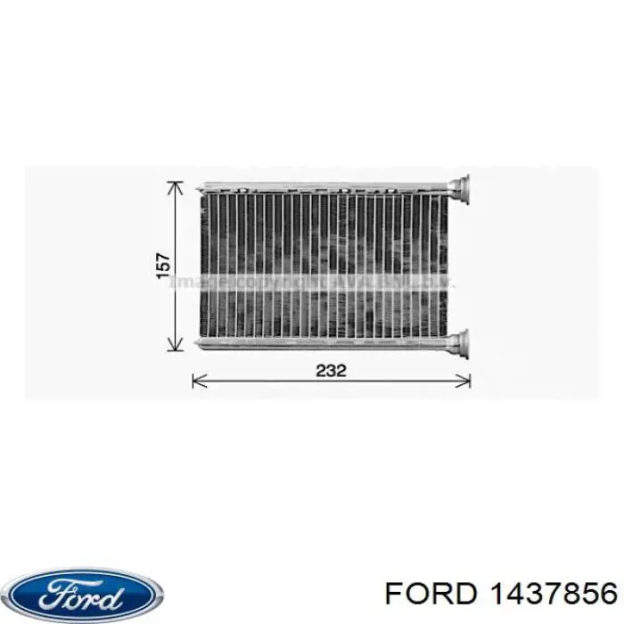 Плата заднього ліхтаря, контактна 1437856 Ford