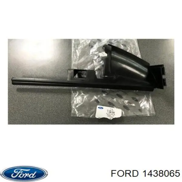 1438065 Ford Повітропровід (дефлектор) радіатора, лівий