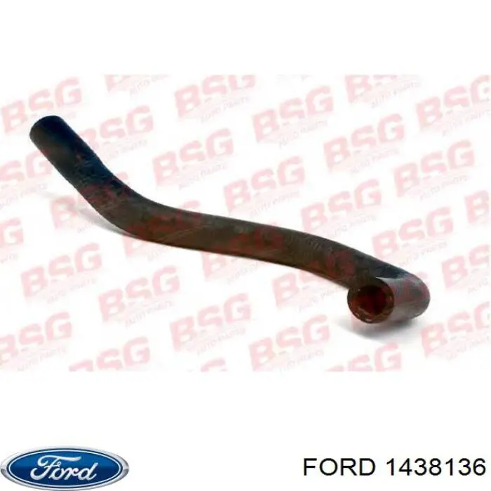 1438136 Ford Шланг радіатора опалювача/грубки, подача