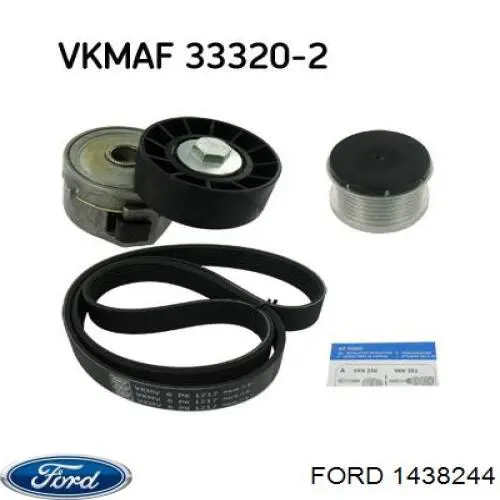 1438244 Ford Поліклиновий ремінь