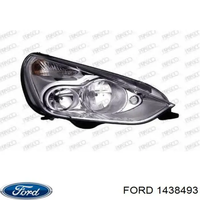 Фара передня права Ford 1566714
