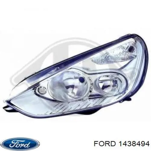 Купити 6M2113W030AF Ford Основна фара в зборі ліва