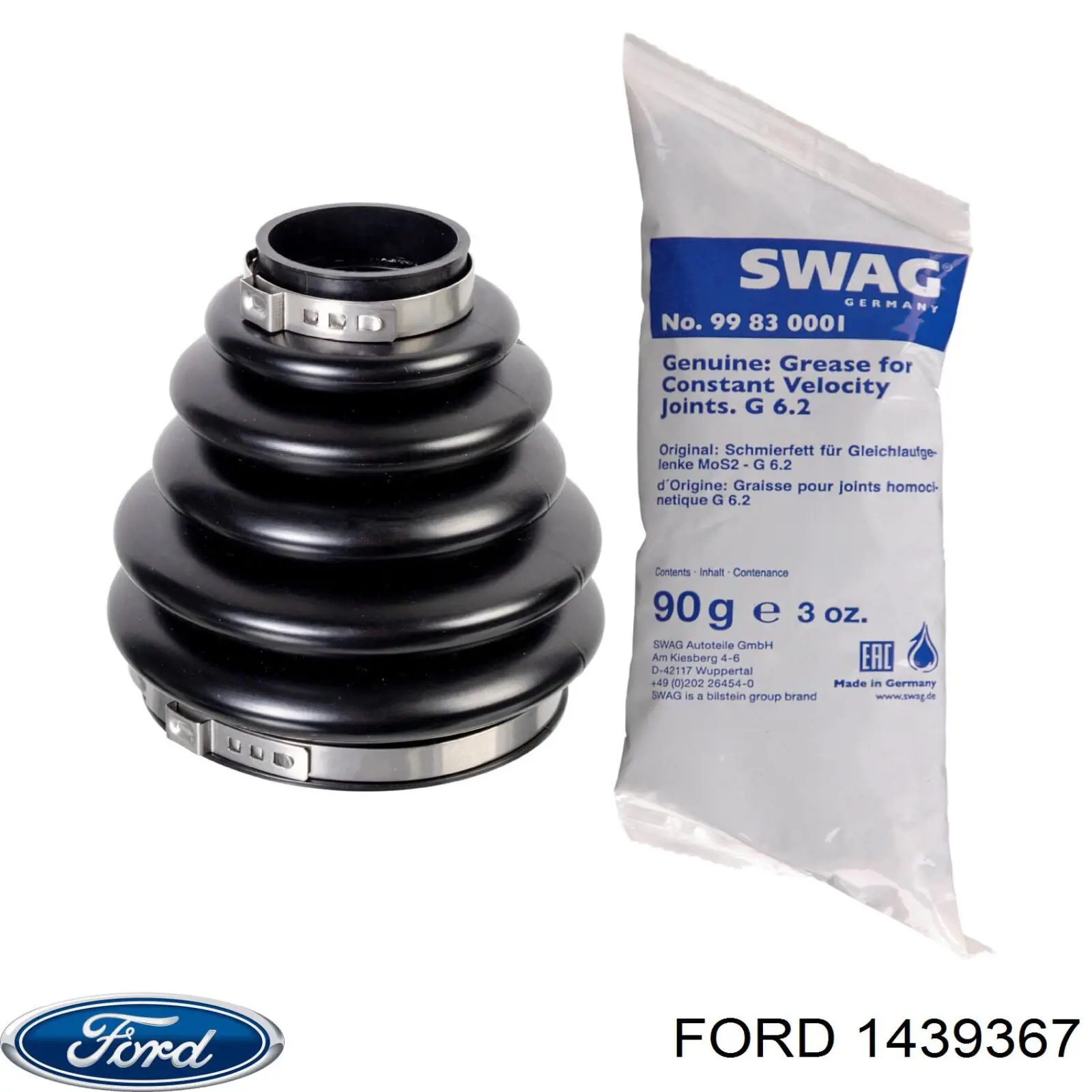 Купити 1439367 Ford Пильник шарніра кутових швидкостей зовнішній правий