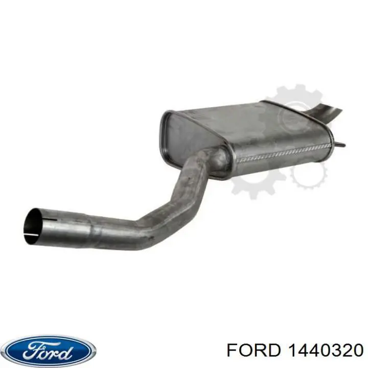 Купити 1440319 Ford Вихлоп