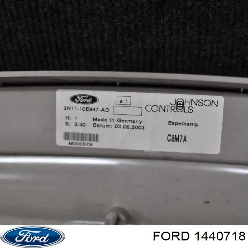 2237323 Ford Диски колісні литі (легкосплавні, титанові)