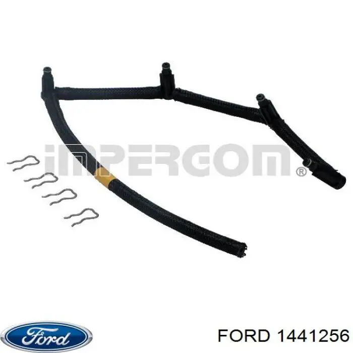 Трубка паливна, зворотня від форсунок Ford 1441256 ціна, від 12.67 USD