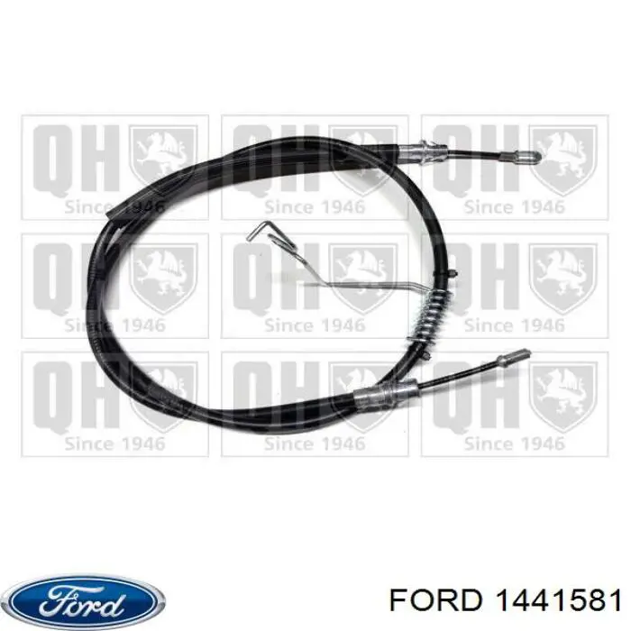 Купити 1441581 Ford Трос ручного гальма задній, лівий