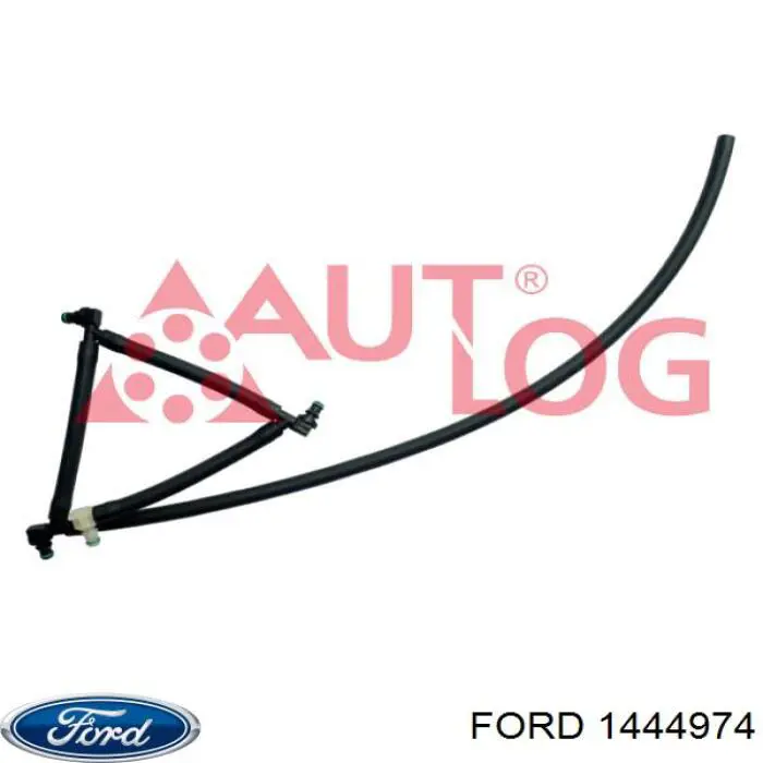 Трубка паливна, зворотня від форсунок Ford 1444974 ціна, від 23.74 USD