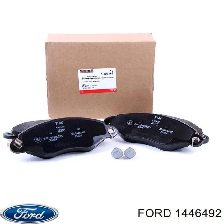 Килимок передній, комплект 2 шт. Ford 1446492 ціна, від 18.88 USD