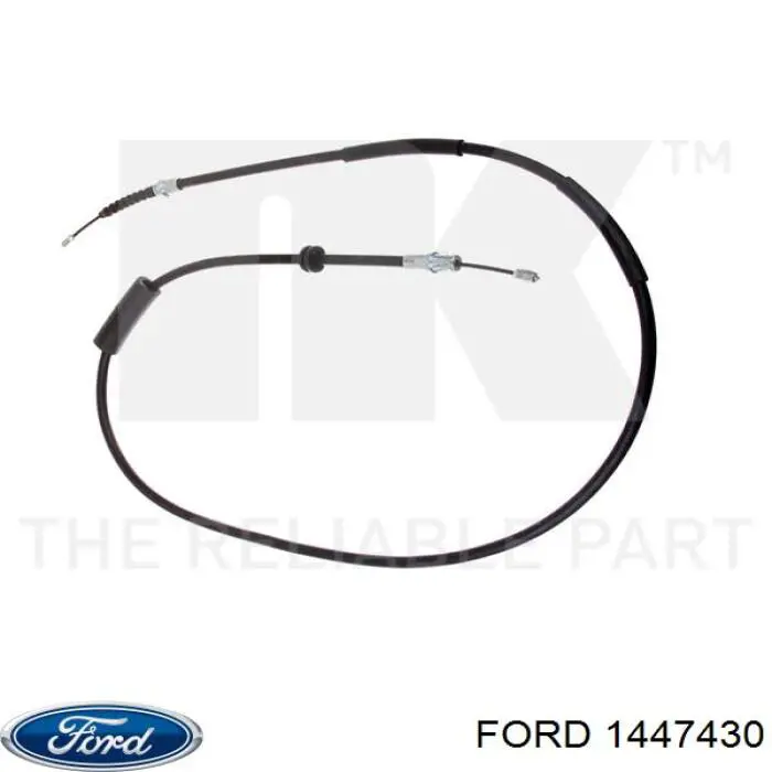 Трос ручного гальма задній, правий/лівий Ford 1447430 ціна, від 11.85 USD