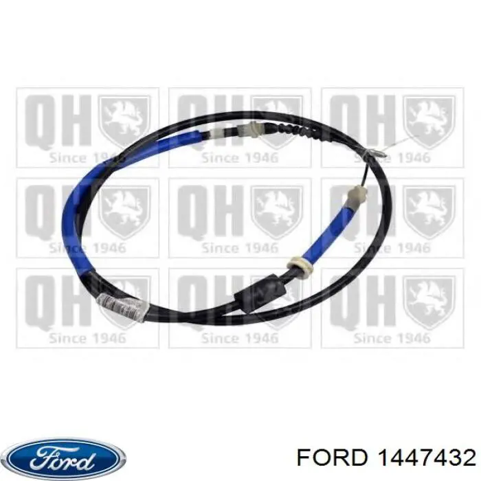 Трос ручного гальма задній, правий/лівий Ford 1447432 ціна, від 12.72 USD