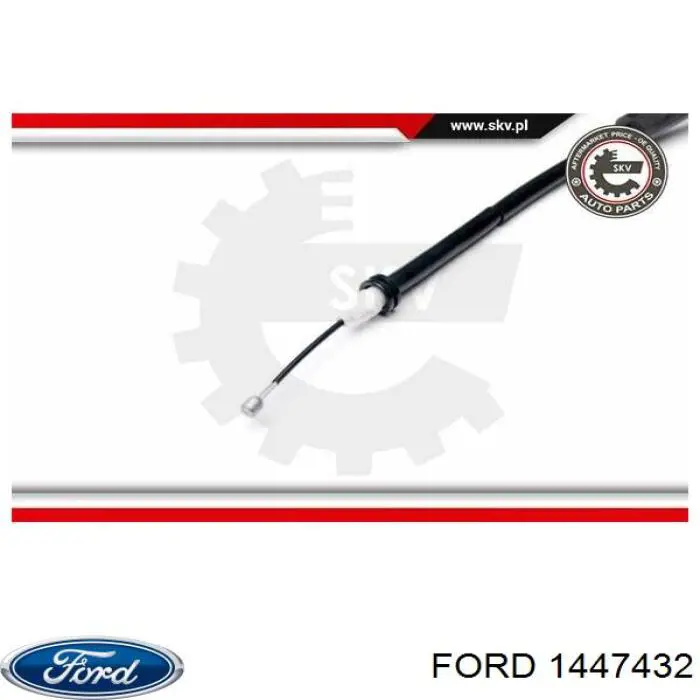 Купити 1447432 Ford Трос ручного гальма задній, правий/лівий