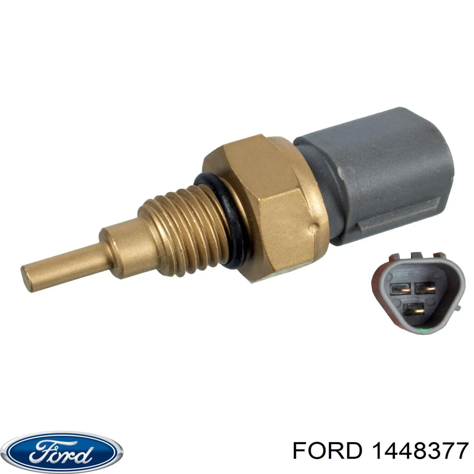 1448377 Ford термо-датчик включення вентилятора радіатора