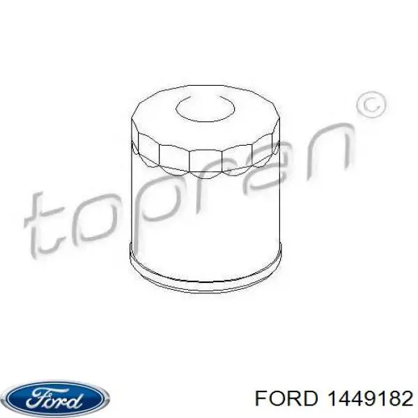 Купити 1449182 Ford Фільтр очищення масла відцентровий