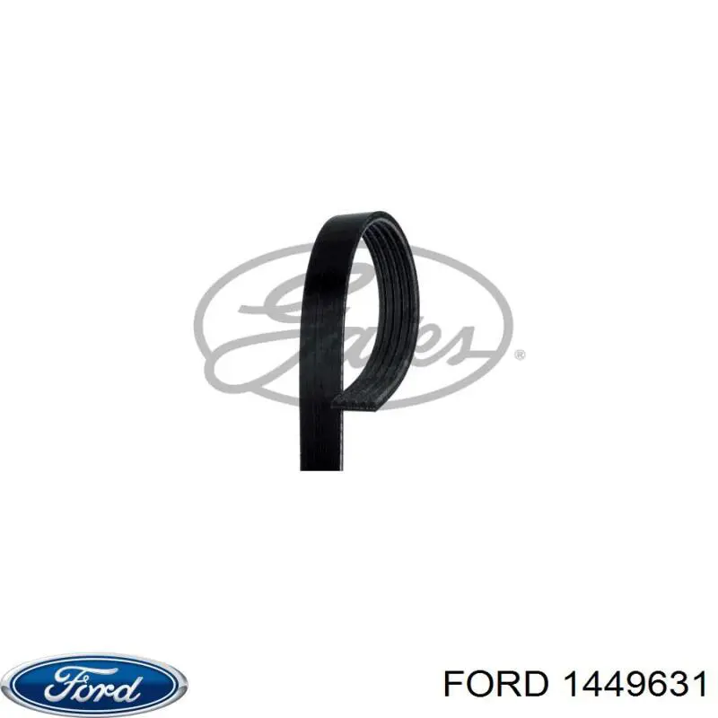 Скло задньої двері правої 1449631 Ford