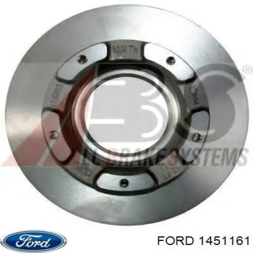 1451161 Ford диск гальмівний задній