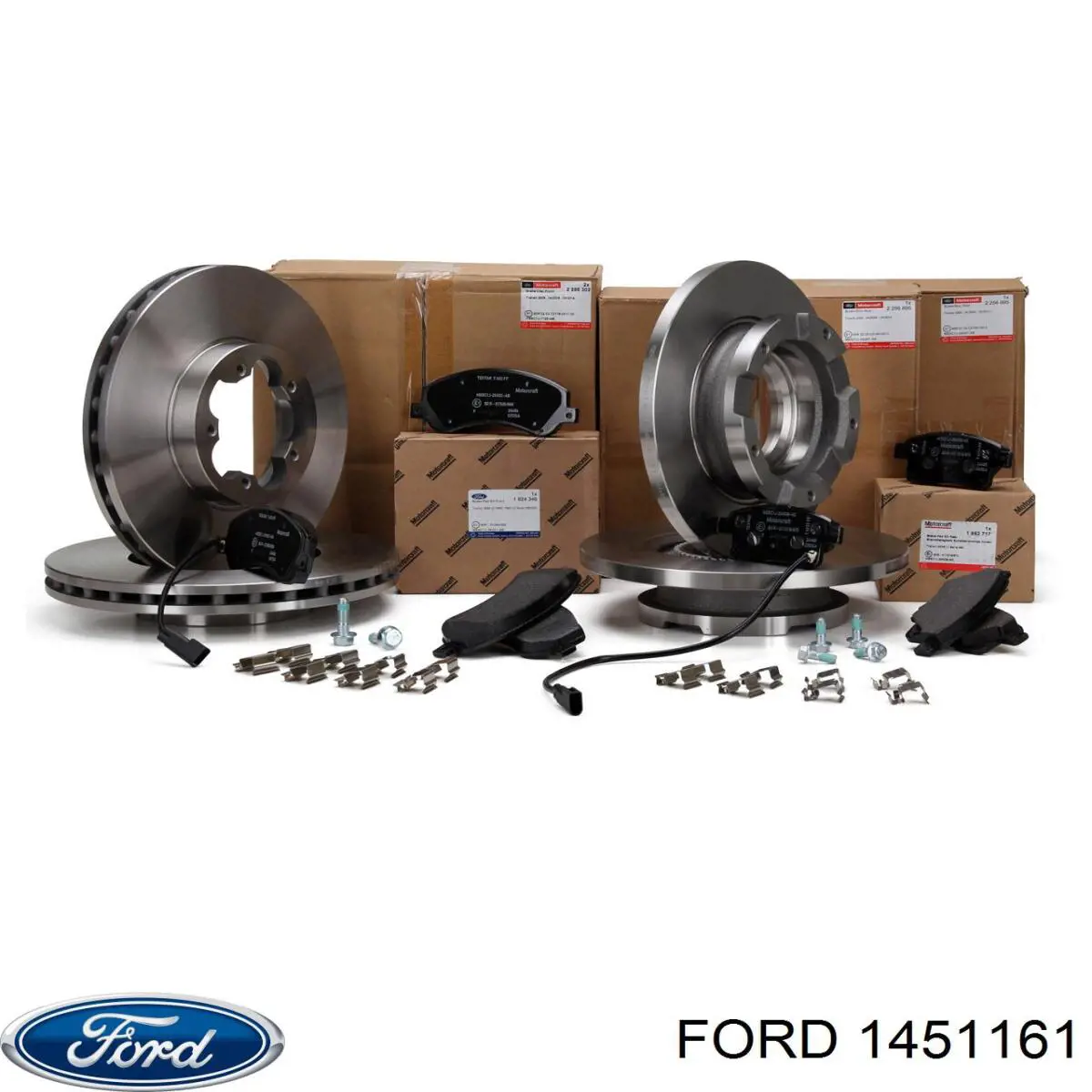 Купити 1451161 Ford Диск заднього гальма
