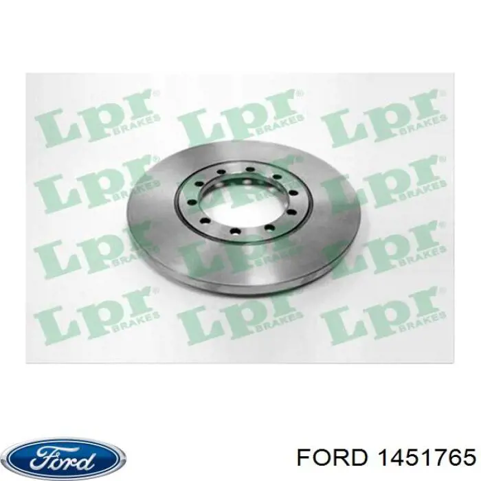 1451765 Ford диск гальмівний задній