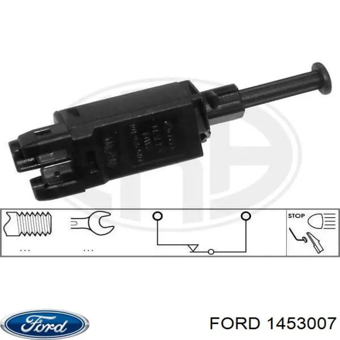 Скло лобове 1453007 Ford