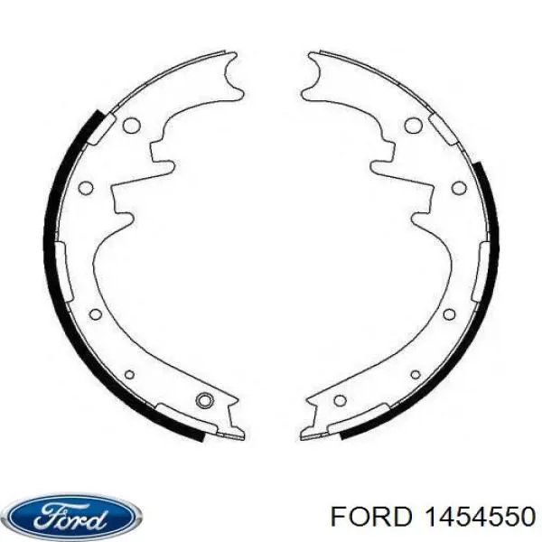 Колодки гальмові задні, барабанні Ford 1454550 ціна, від 38.15 USD