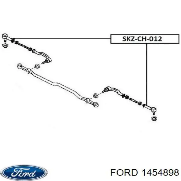 Купити 1454898 Ford Рульовий наконечник