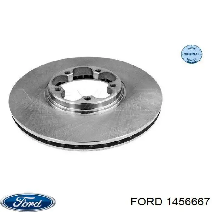 1456667 Ford диск гальмівний передній