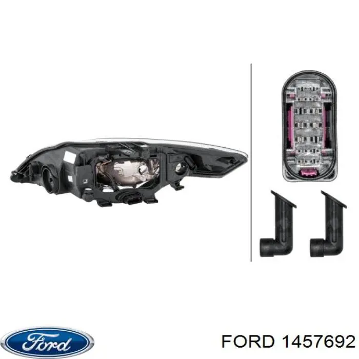 Купити 1586981 Ford Права блок фара