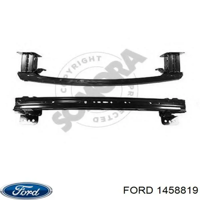 1458819 Ford Балка бампера переднього