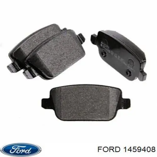 Задні гальмівні колодки 1459408 Ford