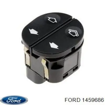 Купити 1459686 Ford Кнопка вмикання двигуна склопідіймача передня ліва