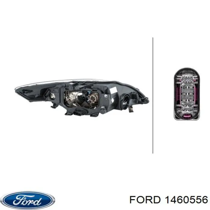 1460556 Ford фара ліва