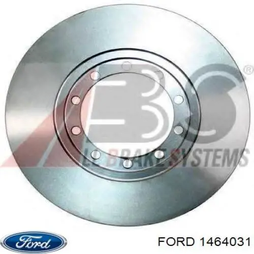 1464031 Ford диск гальмівний задній