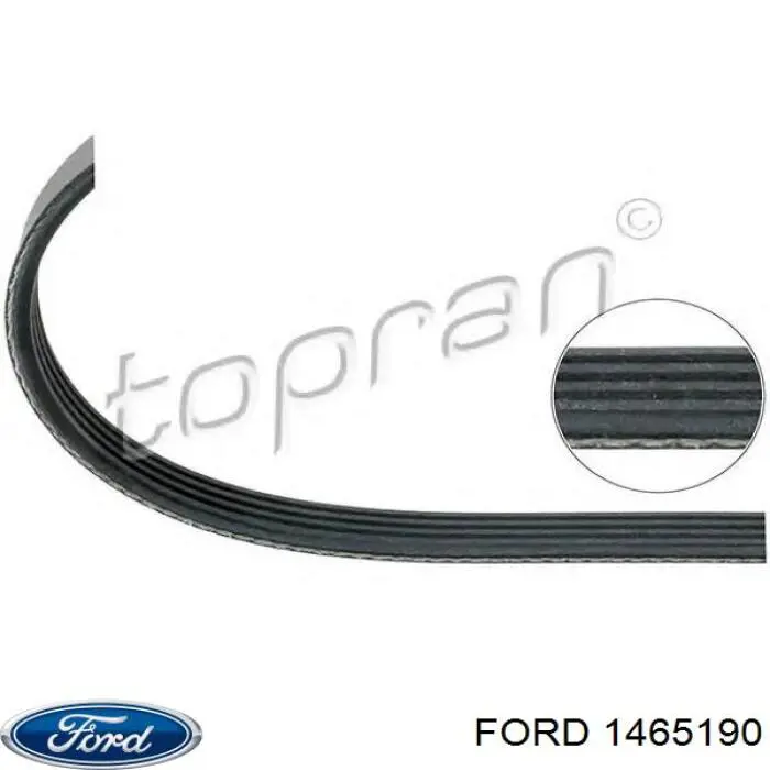 Клиновий ремінь Ford 1465190 ціна, від 6.61 USD