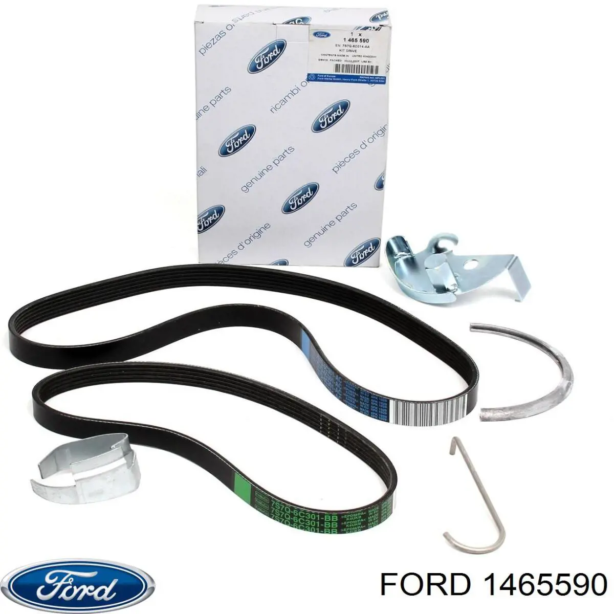 Ремінь приводний, агрегатів, комплект Ford 1465590 ціна, від 25.72 USD
