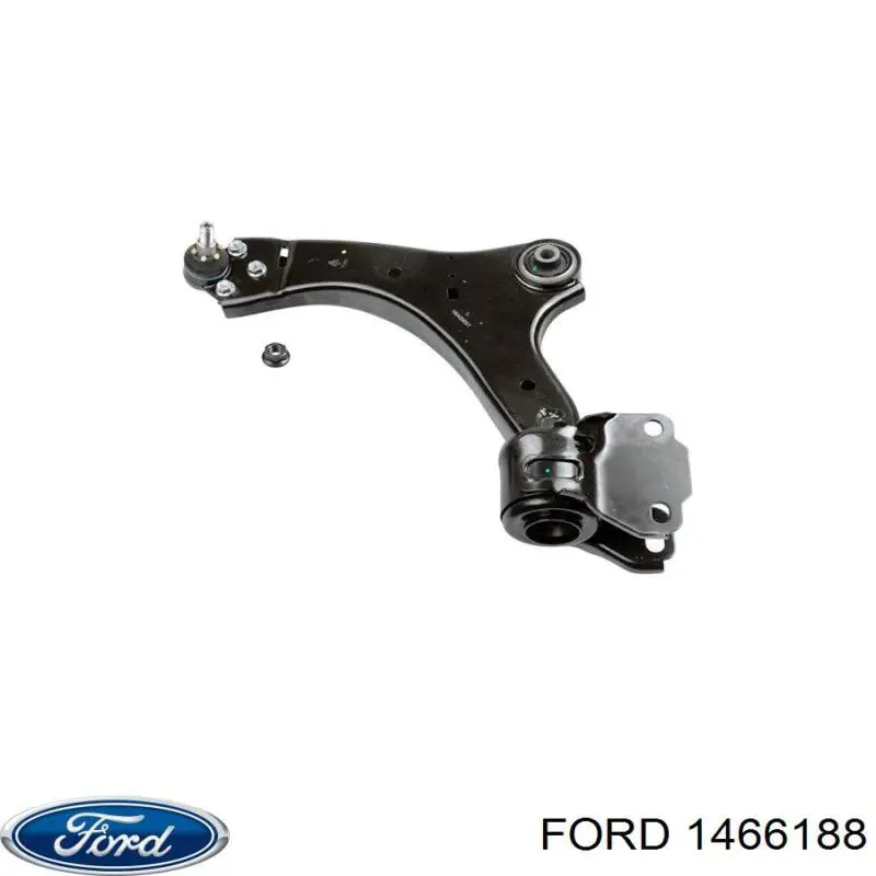 Важіль передньої підвіски нижній, лівий 1466188 Ford