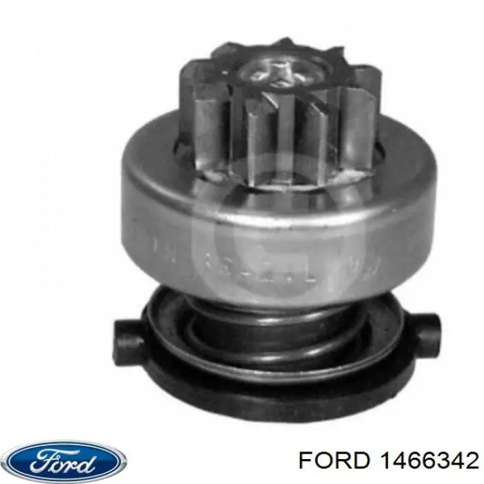 Бампер задній, права частина Ford 1466342 ціна, від 7.13 USD