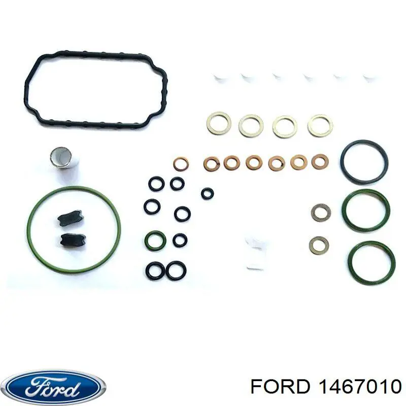 Купити 1467010 Ford Дифузор радіатора охолодження, в зборі з двигуном і крильчаткою