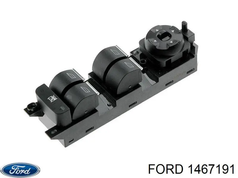 Кнопковий блок керування склопідіймачами передній лівий Ford 1467191 ціна, від 22.52 USD