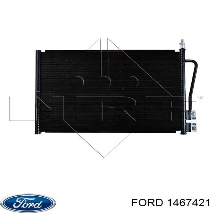 Конденсатор кондиціонера Ford 1467421 ціна, від 64.67 USD