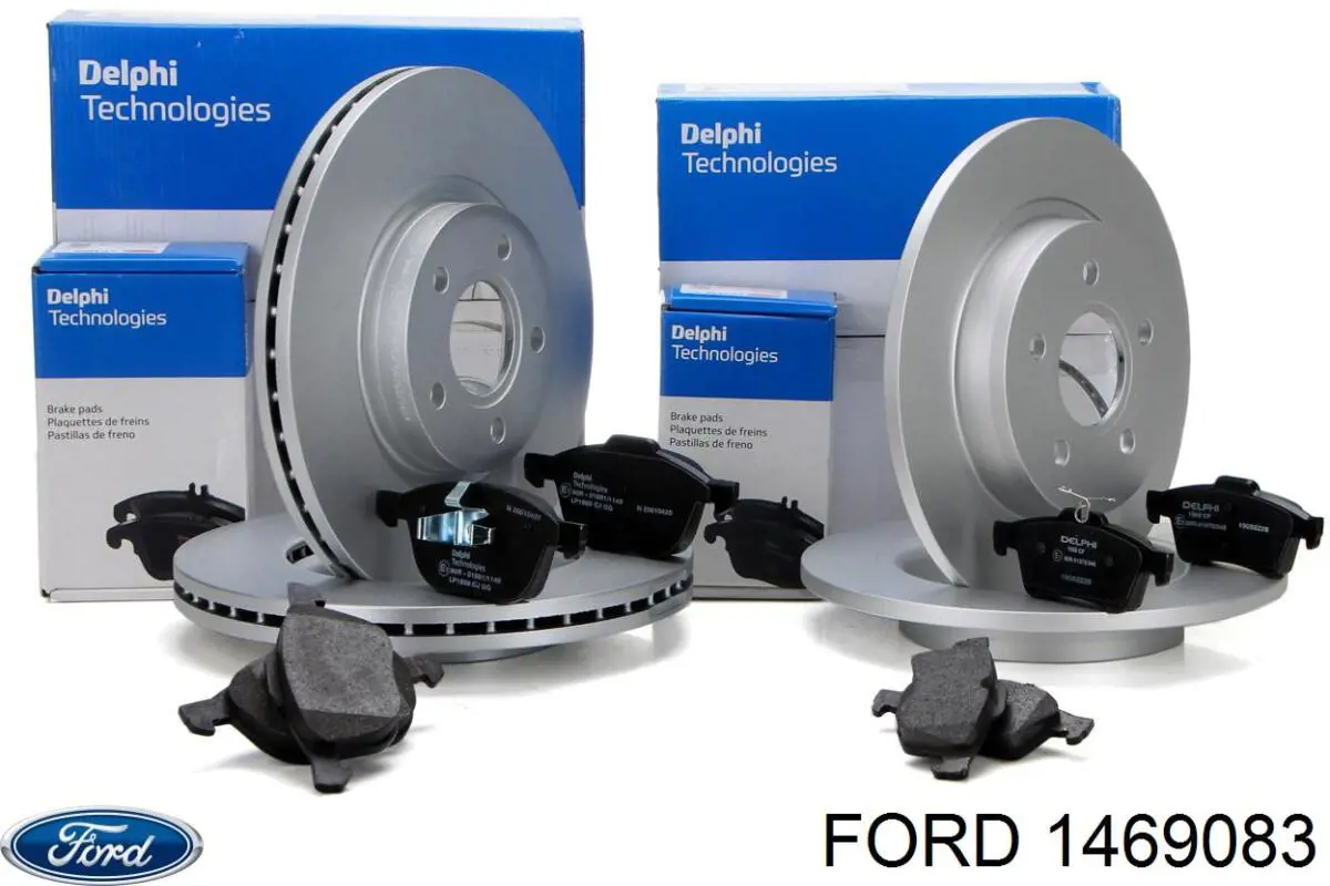 Диск гальмівний передній Ford 1469083