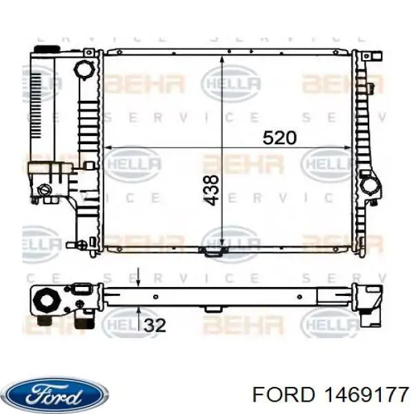 Рейка рульова 1469177 Ford