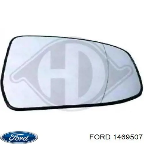 1469507 Ford дзеркальний елемент дзеркала заднього виду, правого